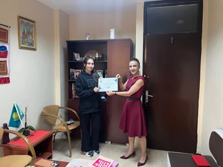 Bölümümüz Öğrencilerinden Leylim Agahanoğlu'nun Başarısı